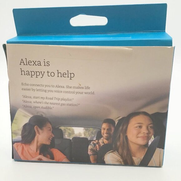 Amazon Echo Auto Speaker 1st Gen Hands-Free Alexa Car Accessory Apple or Android - Picture 5 of 7